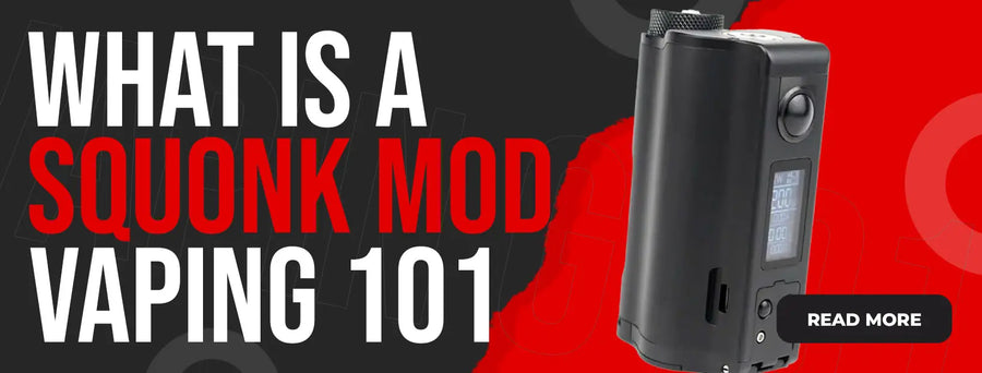 What Is a Squonk Mod? Bottom-Feeding Vapes Explained