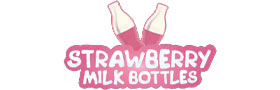 Strawberry Milk Bottles