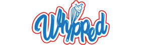 Whipped logo in blue text with a red outline