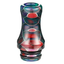 510 Resin Drip Tip Long Cobra Rainbow