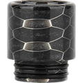 810 black cobra coloured drip tip on clear background