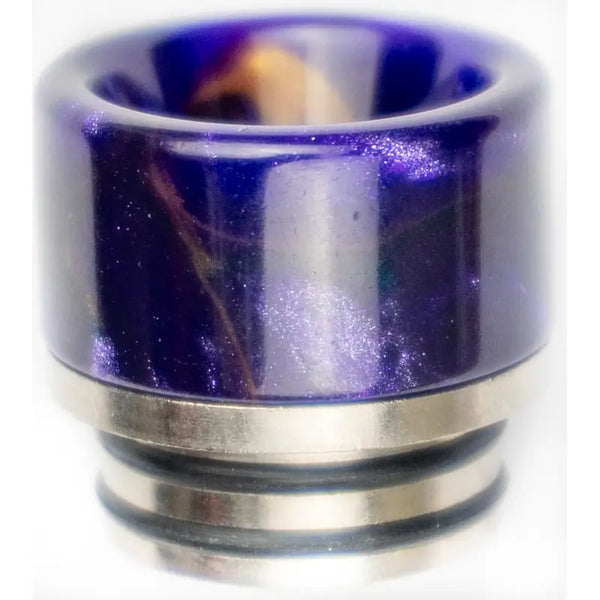 810 Metal Base Resin Drip Tips Purple