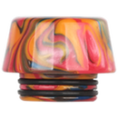 810 Stubby Conical Resin Drip Tip Orange