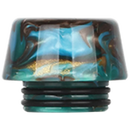 810 Stubby Conical Resin Drip Tip Teal