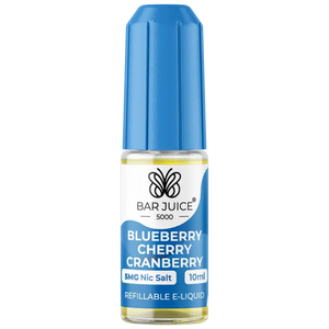 Bar Juice 5000 Blueberry Cherry Cranberry Nic Salt 5mg