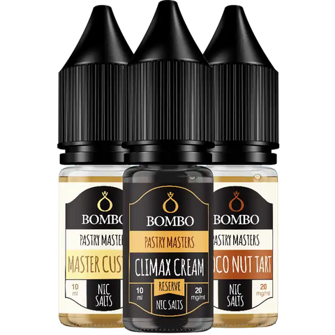 Bombo Pastry Masters 10ml Nic Salts