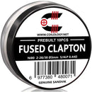 Coilology Prebuilt Sandvik Fused Clapton Coils Ni80 0.44 Ohm