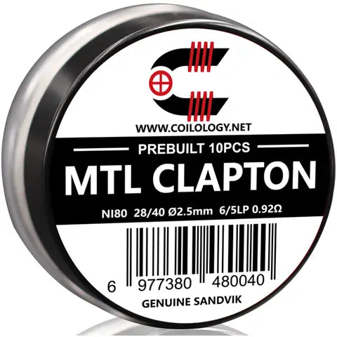 Coils Alien Clapton MTL Ni80 Fumytech - 2 précoils faits main - A&L Coils Alien Clapton MTL Ni80 Fumytech - 2 précoils faits main - A&L