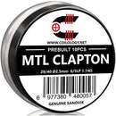 Coilology Prebuilt Sandvik MTL Clapton Coils Ni80 1.14 Ohm