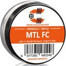 Coilology Prebuilt Sandvik MTL Fused Clapton Coils KA1 0.79 Ohm