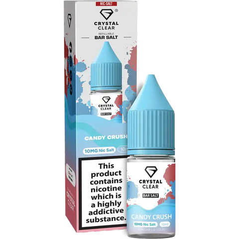 Crystal Clear Nic Salts 10ml Candy Crush