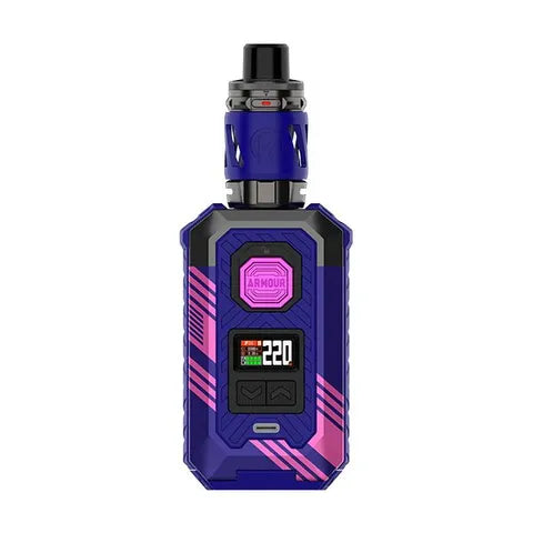 Cyber Blue Vaporesso Armour Max Kit on white background