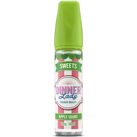 Dinner Lady 50ml Vape Juice Apple Sours