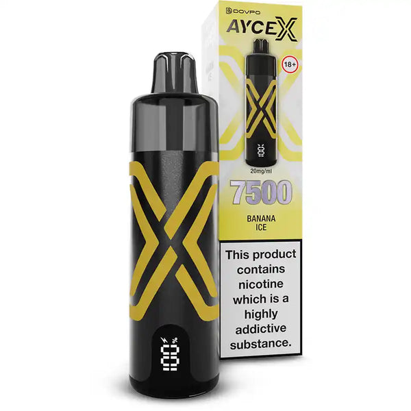 Dovpo Ayce X 7500 Disposable Kit Banana Ice