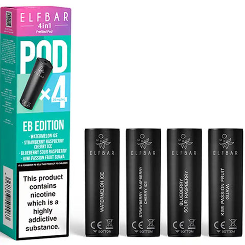 Elfbar 4 in 1 Pods EB Edition