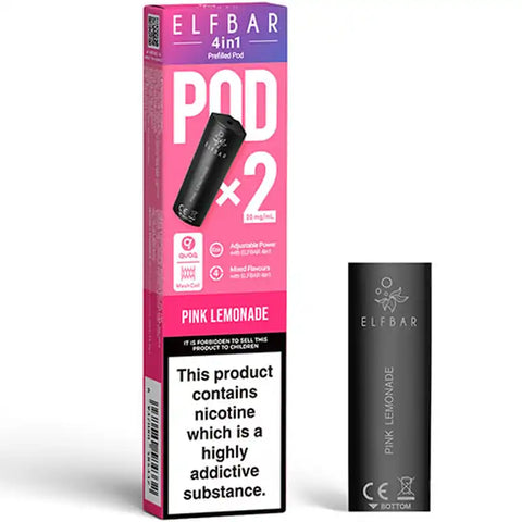 Elfbar 4 in 1 Pods Pink Lemonade