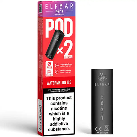 Elfbar 4 in 1 Pods Watermelon Ice