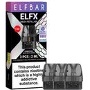 Elf Bar ELFX Replacement Pods 0.6 ohm