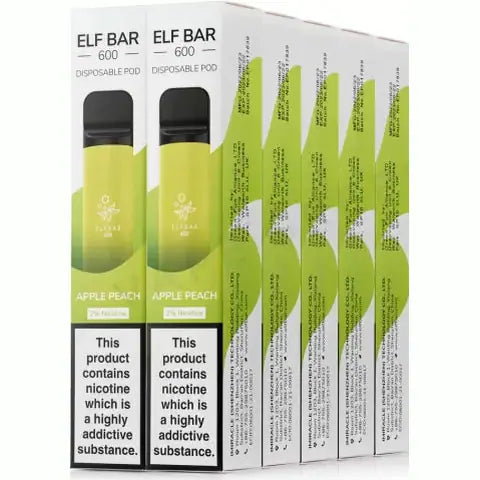 Elf Bar 600 Disposable (Box Of 10)