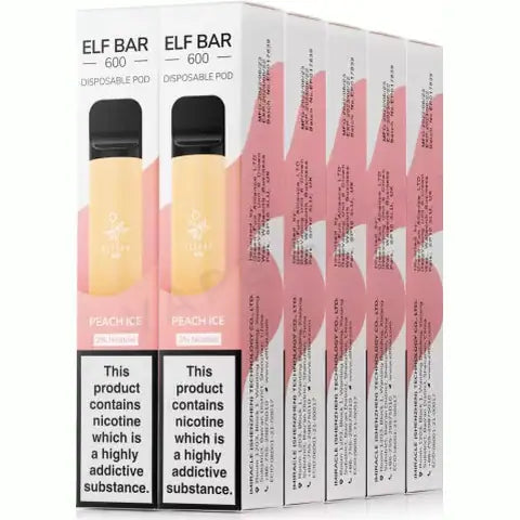 Elf Bar 600 Disposable (Box Of 10)