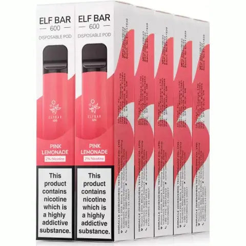 Elf Bar 600 Disposable (Box Of 10)