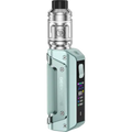 geekvape aegis solo 3 vape kit green on clear background