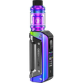 geekvape aegis solo 3 vape kit rainbow on clear background