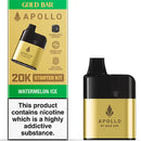 Gold Bar Apollo 20k Pod Vape Kit Watermelon Ice