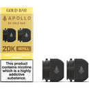 Gold Bar Apollo 20k Prefilled Pods Pineapple Watermelon
