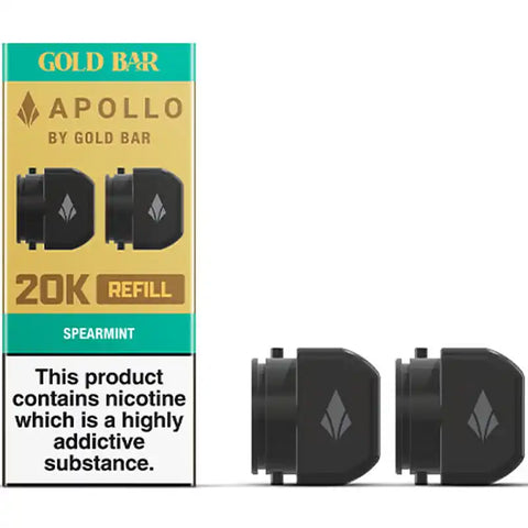 Gold Bar Apollo 20k Prefilled Pods