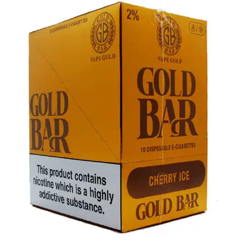 Gold Bar Disposables (Box Of 10)