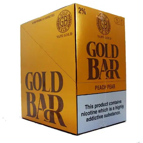 Gold Bar Disposables (Box Of 10)