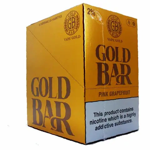 Gold Bar Disposables (Box Of 10)