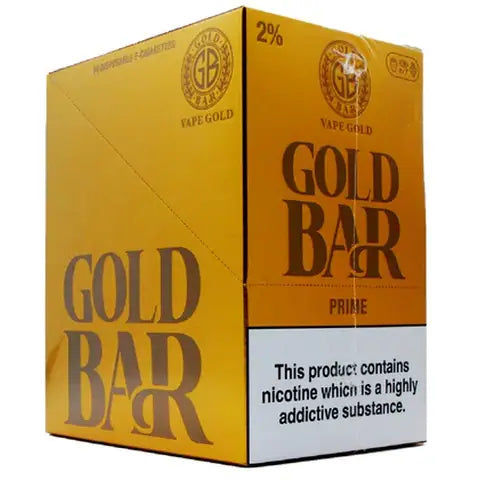 Gold Bar Disposables (Box Of 10)