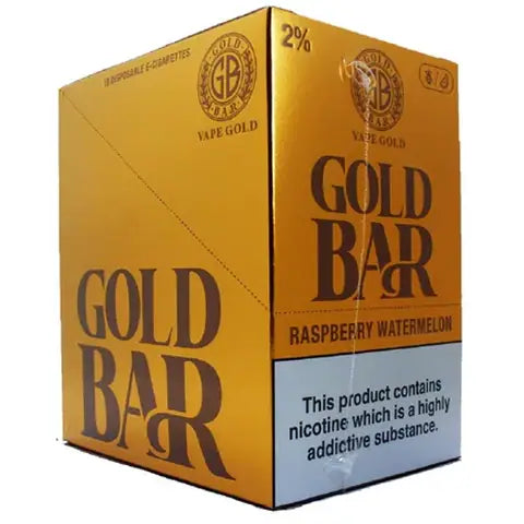 Gold Bar Disposables (Box Of 10)