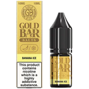 Gold Bar Nic Salts 10ml Banana Ice 10mg