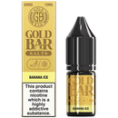 Gold Bar Nic Salts 10ml Banana Ice 20mg