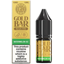 Gold Bar Nic Salts 10ml Watermelon Ice 10mg