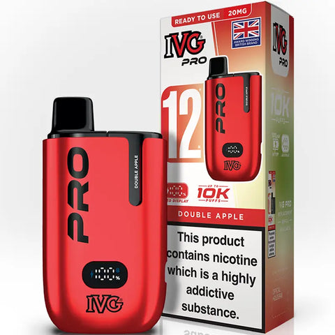 IVG Go Pro 12 Vape Pod Kit Double Apple