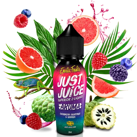 Just Juice Exotic Aroma Longfill 20ml Cherimota Grapefruit & Berries