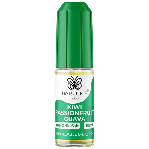 Bar Juice 5000 Kiwi Passionfruit Guava Nic Salt 10mg
