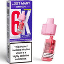 Lost Mary BM6000 Prefilled Pods + Refill Container Strawberry Raspberry Blackberry
