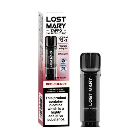 lost mary tappo red cherry replacement pods