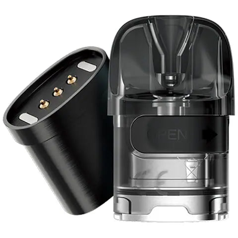 lost vape e plus rba on white background