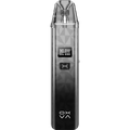 oxva xlim classic edition pod vape kit black silver on clear background