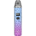 oxva xlim classic edition pod vape kit pink blue on clear background