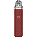 oxva xlim go pod vape kit in red colour on clear background