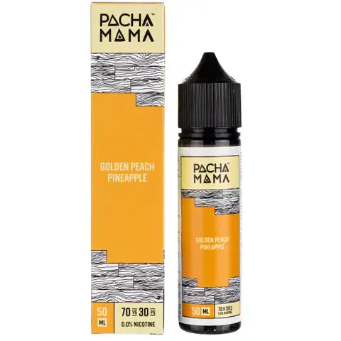 Pacha Mama x Charlie s Chalk Dust golden peach pineapple 50ml on white background