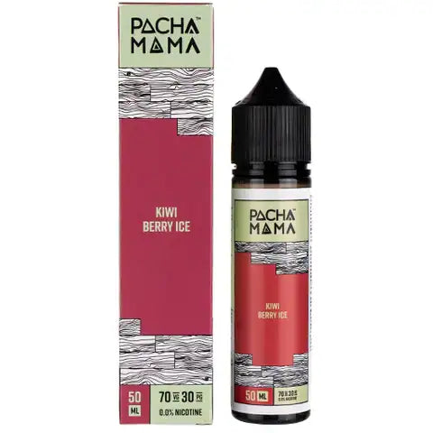 Pacha Mama x Charlie s Chalk Dust kiwi berry ice 50ml on white background