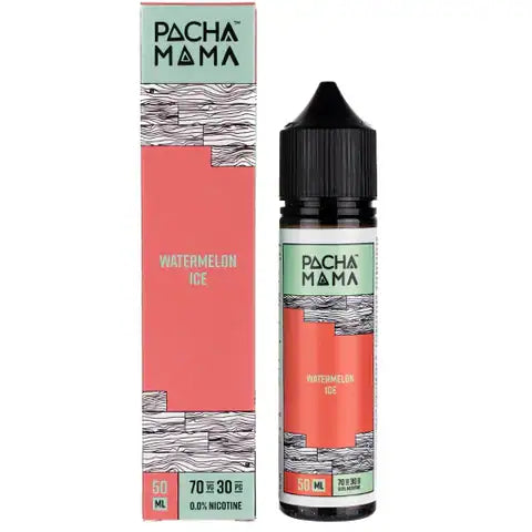 Pacha Mama x Charlie s Chalk Dust watermelon ice 50ml on white background